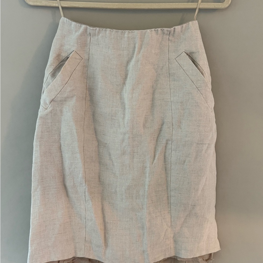Acne Studio Cream Skirt vintage